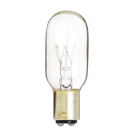 Satco 25 W T8 Incandescent - Clear - 2500 Hours - 190L - DC Bay Base - 130V - Carded S4721