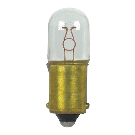 Satco 4.29 W miniature - T3 1/4 - 1000 Hours - Miniature Bayonet Base - 13V, PK10 S7074