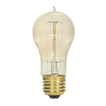 Satco 40 W A15 Incandescent - Clear - 3000 Hours - 160L - Medium Base - 120V S2424
