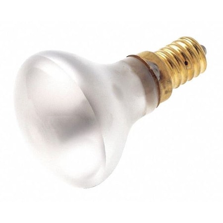 Satco 40 W R14 Incandescent - Frost - 1500 Hours - 280L - European Base - 130V - Carded S4706