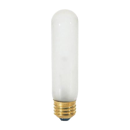 Satco Bulb, Incandescent, 40W, T10, Medium Base, Tubular S3253