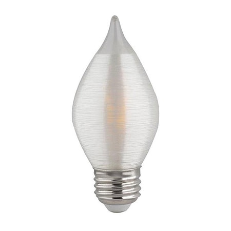 Satco Bulb, LED, 4W, C15, Medium Base, Candle LED Light S23413