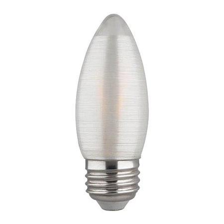 Satco Bulb, LED, 2W, C11, Medium Base, Candle LED Light S22703