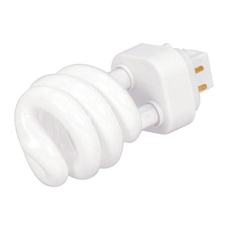 Satco Bulb, CFL, 13W, T3, G24q-1 (4-Pin) Base, Spiral 4 Pin S4438