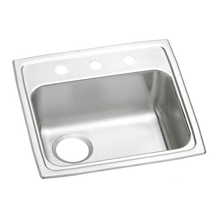 Elkay Pacemaker 20G 19.5' X 19' X 5' Single Bowl TMt Kitchen Sink SS PSRADQ191950L1