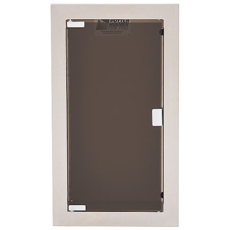 Buena Fire Extinguisher Cabinet, Semi Recessed, 20 3/4 in Height, 5 lb 7158-A-19