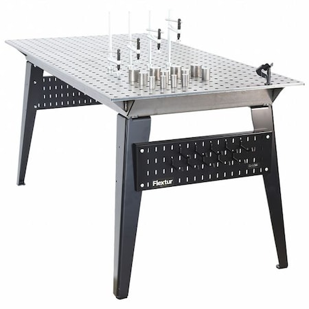 Flextur Welding Table, 36" D, 35" H, 72" W, Metal 71500004