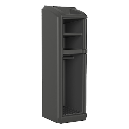 Cortech Locker, 26 in W, 26 in D, 78 1/2 in H, Black 7200BK