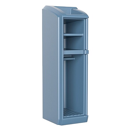 Cortech Locker, 26 in W, 26 in D, 78 1/2 in H, Blue Gray 7200BG