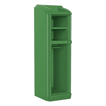 Cortech Locker, 26 in W, 26 in D, 78 1/2 in H, Green 7200GN