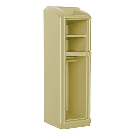 Cortech Locker, 26 in W, 26 in D, 78 1/2 in H, Sand 7200SD