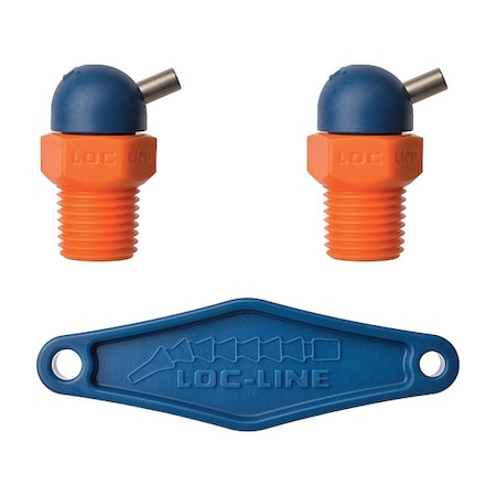 Loc-Line Nozzle, CT Style, 0.062in.dia, PK2 72061