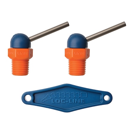 Loc-Line Nozzle, CT Style, 0.117in.dia, PK2 72071
