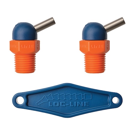 Loc-Line Nozzle, CT Style, 0.160in.dia, PK2 72074