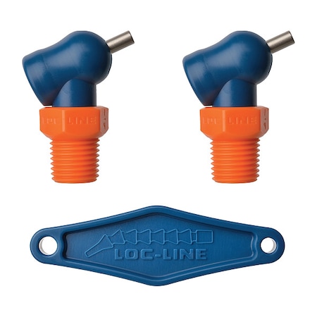 Loc-Line Nozzle, XR Style, 0.117in.dia, PK2 72089