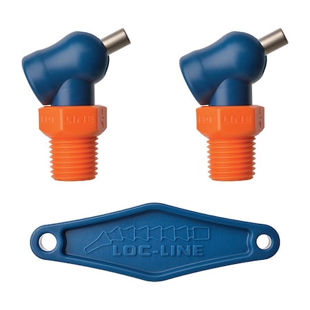 Loc-Line Nozzle, XR Style, 0.160in.dia, PK2 72093