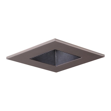 Halo Square Regressed Lens Adjustable Baffle, 3012 3012SNBB