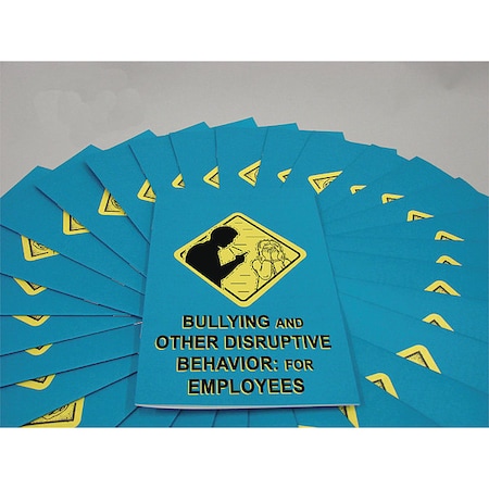 Marcom Bullying & Other Disruptive Behavior: for Employees Booklet, PK15 B0002660EM