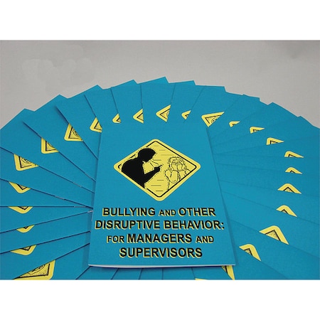 Marcom Bullying & Other Disruptive Behavior: for Managers Booklet, PK15 B0002670EM