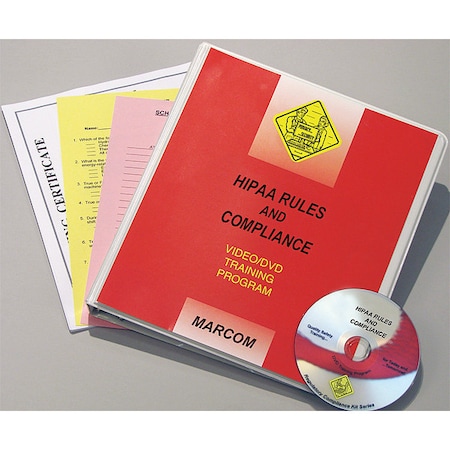 Marcom HIPAA Rules and Compliance DVD Program V0002729EO