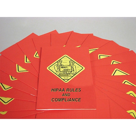 Marcom HIPAA Rules and Compliance Employee Booklet, PK15 B0002720EX