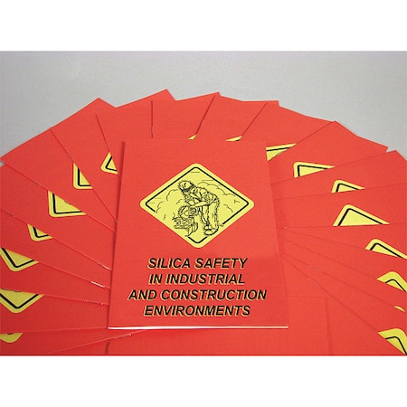 Marcom Silica Safety Employee Booklet, PK15 B0003140EX