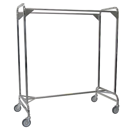 R&B Wire Products Basket Shelf, 60 in W, Silver 725