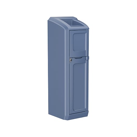 Cortech Locker with Door, 26 in W, 26 in D, 78 1/2 in H, Midnight Blue 7300MB