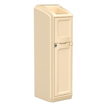 Cortech Locker with Door, 26 in W, 26 in D, 78 1/2 in H, Sand 7300SD