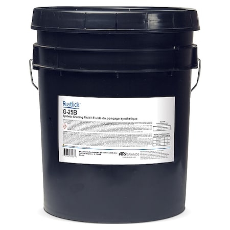 RUSTLICK Coolant, Pail, Yellow, Orange, 5 gal. 73562