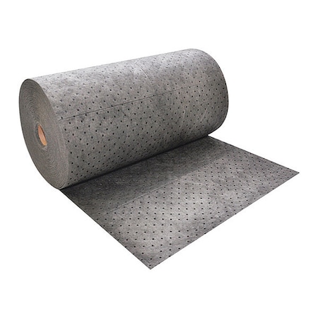 Partners Brand Sorbent Roll, Universal, 32 in x 150 ft, Gray SORB280