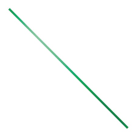 Partners Brand Plastic Twist Ties, 8" x 5/32", Metallic Green, PK2000 PMT8G
