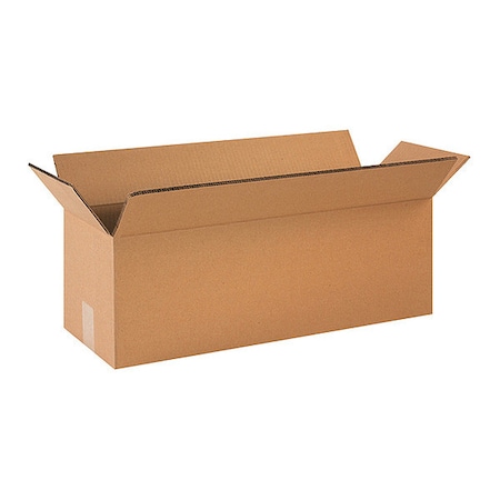 Partners Brand 40 in x 12 in x 12 in Double Wall Box, Kraft, Corrugate, Double Wall, 48 ECT, 10 PK HD401212DW