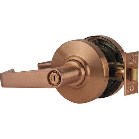 Schlage AL Series Cylindrical Privacy Lock Saturn Lever US10 AL40S SAT 612