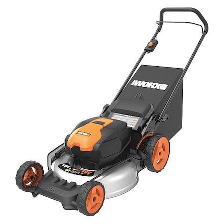 Worx Cordless Lawn Mower Kit, 40V Li-ion, 20" WG751