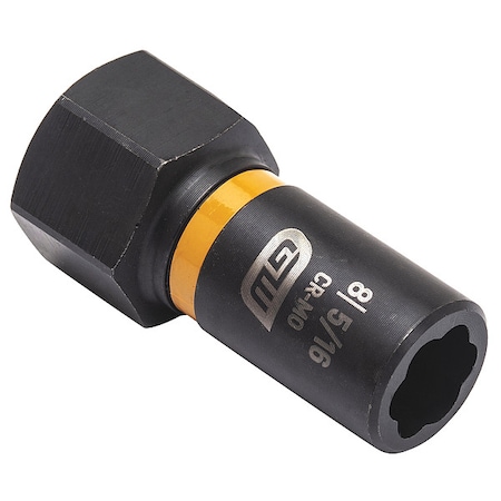 Gearwrench 1/4" Drive Bolt Biter Impact Extraction Socket 8mm (5/16") 84755