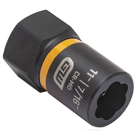 Gearwrench 3/8" Drive Bolt Biter Impact Extraction Socket 11- mm (7/16-") 84760