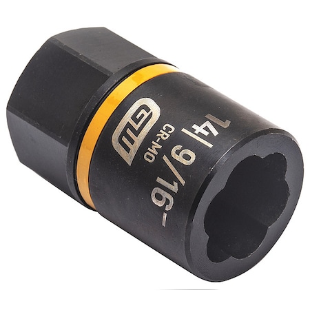 Gearwrench 3/8" Drive Bolt Biter Impact Extraction Socket 14mm (9/16-") 84768
