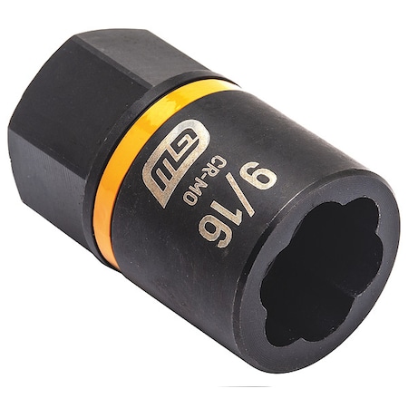 Gearwrench 3/8" Drive Bolt Biter Impact Extraction Socket 9/16" 84769