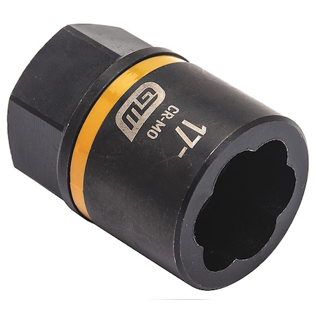 Gearwrench 3/8" Drive Bolt Biter Impact Extraction Socket 17- mm 84772