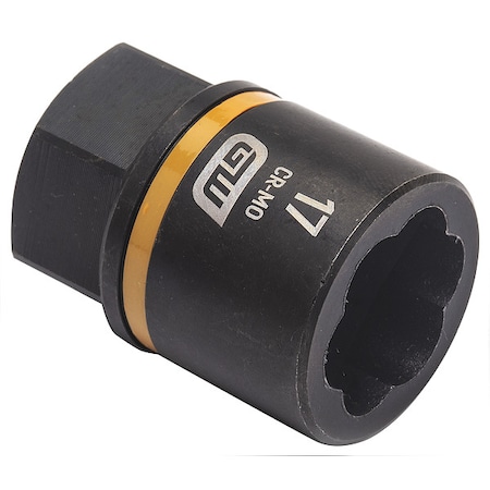 Gearwrench 3/8" Drive Bolt Biter Impact Extraction Socket 17mm 84773