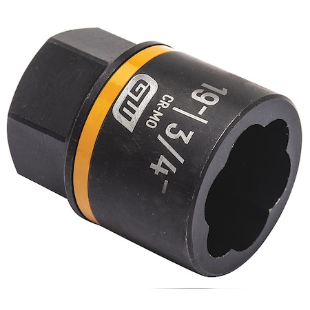 Gearwrench 3/8" Drive Bolt Biter Impact Extraction Socket 19- mm (3/4-") 84776