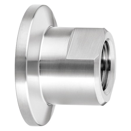 Usa Industrials Vacuum Fitting, Straight Adapter, 1-1/2" Tube x 1/4" NPT Female ZUSA-TF-VAC-13
