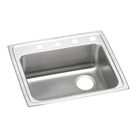 Elkay Gourmet 18G 22' X 19.5' X 6' 1Bwl TMt Kitchen Sink Lustertone LRAD221960R3