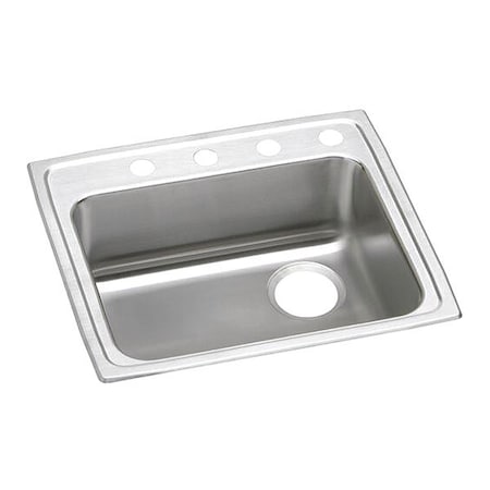 Elkay Gourmet 18G 25' X 21.25' X 5.5' 1Bwl TMt Kitchen Sink Lustertone LRAD252155R2