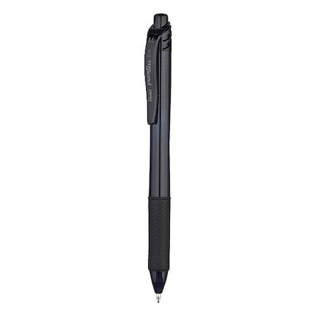 Pentel Pen Set, Black, Non-Erasable, Gel, PK12 BL110-A