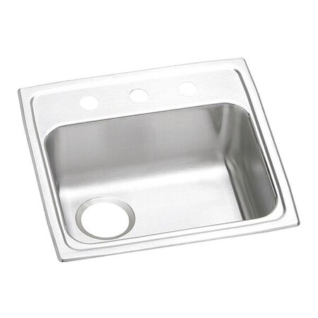 Elkay Gourmet 18G 19' X 18' X 6' 1Bwl TMt Kitchen Sink Lustertone LRAD191860L1