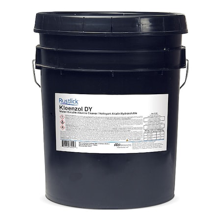 Rustlick Water-Soluble Alkaline Cleaner, Pail, 5 gal, Unscented 76052