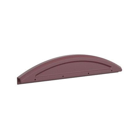 Cortech Bunk Safety Rail, 61 1/2 in W, Burgundy 7702BY