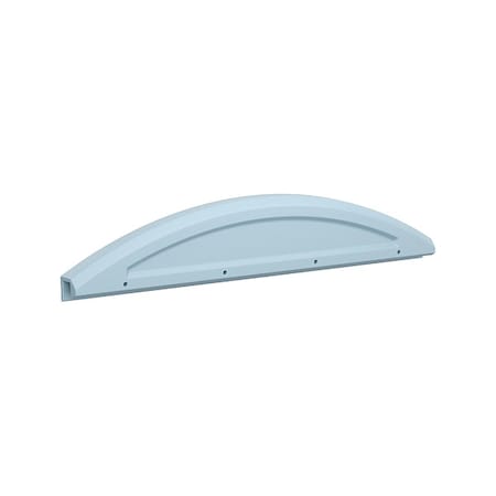 Cortech Bunk Safety Rail, 61 1/2 in W, Blue Gray 7702BG